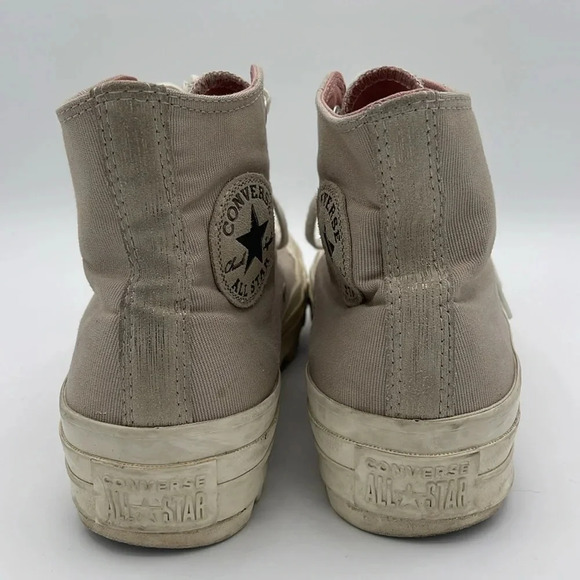 Converse Chuck Taylor All Star Lift Ripple High Tops, beige - Picture 4 of 11